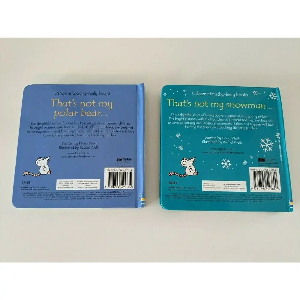 Usborne That's Not My Polar Bear And Snowman